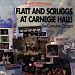 FLATT & SCRUGGS - LIVE AT CARNEGIE HALL - FIRST RELEASE OF