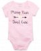 First Impressions Baby Girls Messy Hair Don't Care Bodysuit, Created for Macy's