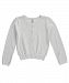 Carters Little Girls Sparkle Cardigan Ivory 3T