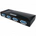 dreamGEAR Universal 4 Port USB 3.0 Hub - Perfect for Xbox One and PlayStation 4, Plus Works with PS3, Xbox360, and All USB Input Devices - by dreamGEAR