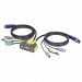 Iogear Miniview Micro Ps And 2 Audio Kvm Switch With Cables - Iogear Miniview Micro Ps And 2 Audio Kvm Switch With Cables