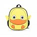i-baby Kid Backpack with Cute 3D Animal also Lunch Box Carry Bag for Kindergarten or Pre-School, Ages 2+ (Yellow Duck)