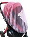 ZEAMO Mosquito Net Safety Foldable Portable for Baby Kids Child Newborn Standard Strollers and Carriers, Car Seats, Pram Bug Cover (Universal Size, Pink)