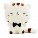 Cute Big Face Cat Stuffed Plush Toys for Girls Children (25.5 Inches)
