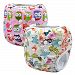 Storeofbaby 2pcs Baby Swim Diapers for Kids Pants Leakproof Reusable Adjustable 0-3 Years
