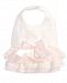First Impressions Baby Girls Tulle Bow Bib, Created for Macy's