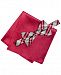 Alfani Men's Red Bow Tie & Silk Pocket Square Set, Created for Macy's