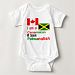 Canadian jamaican Baby Bodysuit