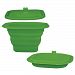 green sprouts Waterproof Absorbent Milk Catcher Bib 3pk-Blue Set-0/6mo by i play.