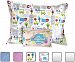 Toddler Pillowcase - Made for Little Sleepy Head Toddler Pillow 13 X 18 - 100% Cotton - Naturally Hypoallergenic - Made in USA! (Cars)