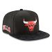 Chicago Bulls New Era NBA 2017 On Court Collection Draft 9FIFTY Snapback Cap