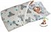BlueberryShop Classic with Pillow Swaddle Wrap Blanket Sleeping Bag for Newborn baby shower GIFT 100% Cotton 0-3m ( 0-3m ) ( 78 x 78 cm ) White Mouse