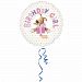 Anagram Boofle Birthday Girl Round Foil Balloon (18in) (Multicolored)