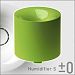PlusMinusZero Humidifer S (Aroma) Stylish home aroma oil humidifier green Version JPN import