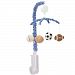 NoJo Play Ball, Musical Mobile, Navy/Red/Indigo/Ivory/Brown