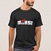 Murse logo on black T-shirt