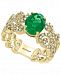 Brasilica by Effy Emerald (1-1/2 ct. t. w. ) and Diamond (1/3 ct. t. w. ) Ring in 14k Gold