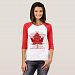 Canada Anthem Jersey Women's Souvenir Canada Shirt