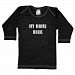 Rebel Ink Baby 374ls1218 My Moms Rock - 12-18 Months - Black Long Sleeve Tee Shirt