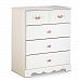 South Shore Furniture, Juliette Collection, 4 Drawer Chest, Pure White