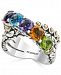 Balissima by Effy Multi-Gemstone Statement Ring (4 ct. t. w. ) in Sterling Silver and 18k Gold