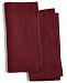 Hotel Collection Modern Wine 2-Pc. Linen Napkin Set, Created for Macy's
