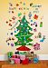 Oopsy Daisy Peel and Place Happy Holidays by Jill McDonald, 54 by 60-Inch