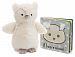 Jellycat® Bundle, If I were an Owl Baby Touch and Feel Book and Woodland Cream Owl Stuffed Animal