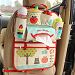 Cartoon Car Seat Organizer, Backseat Organizer for Kids, Multi-Pocket Travel Storage Bag (Heat-Preservation) (Red)