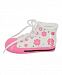 Stephan Baby Pink Floral Tennis Shoes Bank by Stephan Baby