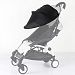 Universal Strollers Sunshade Canopy Compatible for BabyZen YOYO YOYO+ Stroller (Black)