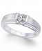 X3 Certified Diamond Men's Band (1/2 ct. t. w. ) in 18k White Gold, Created for Macy's