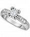 Diamond Vintage-Inspired Milgrain Engagement Ring (5/8 ct. t. w. ) in 14k White Gold