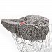 Skip Hop Compact 2-in-1 High Chair/Shopping Cart Cover, Grey Feather, Multi