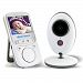 Dulcii Wireless Video Baby Monitor, 2.4-inch Large Screen, 24-Hours Standby, Night Vision, Temperature Monitoring, 2 Way Talk