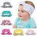 Mookiraer® Baby Girl Newest Turban Headband Head Wrap Knotted Hair Band (G786--6PCS)