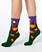 Hot Sox Women's Halloween Cat Witch Socks