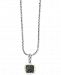 Balissima by Effy Diamond Pave Cluster Pendant Necklace (1/2 ct. t. w. ) in Sterling Silver & 18k Gold