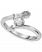 Diamonds Arrow Bypass Ring (1/2 ct. t. w. ) in 14k White Gold