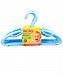 Nuby 10-Pack Children's Hangers - blue, one size