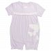 Kushies Baby Girls Rompers, Lilac, 6 Months
