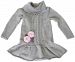 Obersee Sophie Knit Dress, Grey, 2T, 1-2yr