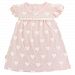 Kushies Baby Girls Dress, Light Pink Print, 12 Months