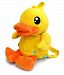 B. Duck Backpack Plush Toy, Yellow