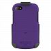 Seidio Surface Case and Holster Combo for BlackBerry Q10, Retail Packaging, Amethyst (BD2-HR3BBQ10-PR)