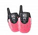 Kids Walkie Talkie Mini 0.5W Rechargeable FRS Two Way Radio, License Free Long Range Walky Talky for Children Luiton A7 Red (1 Pair)