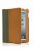 Odoyo Slimcoat Soft Folio Case and Stand for The new iPad/iPad 2 - Green Cappuccino (PA517GC)