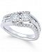 Two Souls, One Love Diamond Twist Anniversary Ring (1 ct. t. w. ) in 14k White Gold