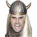 Smiffys Viking Helmet With Horns (One Size) (Silver)