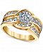 Diamond Engagement Twist Ring (1-1/4 ct. t. w. ) in 14k Gold and White Gold